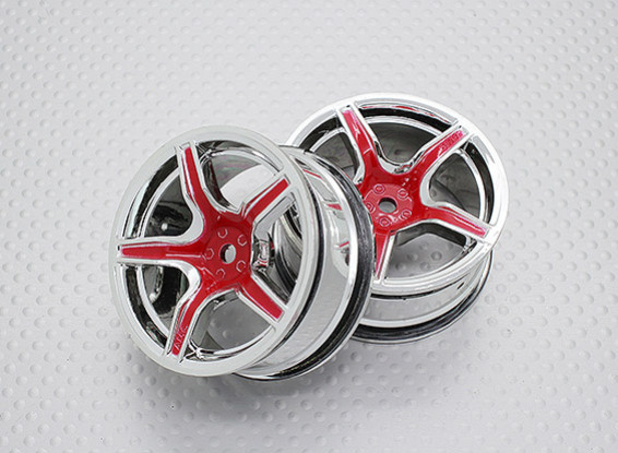 Scala 1:10 di alta qualità Touring / Drift Wheels RC 12 millimetri Hex (2pc) CR-C63R