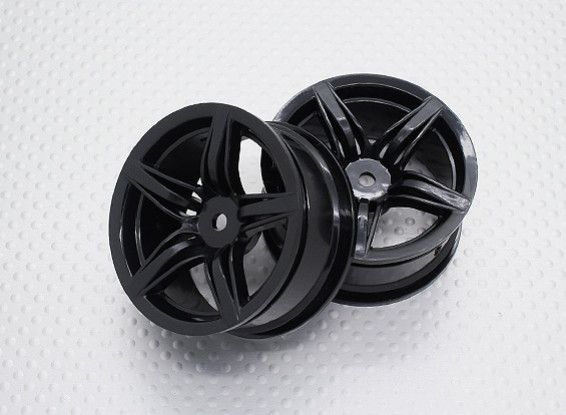Scala 1:10 di alta qualità Touring / Drift Wheels RC 12 millimetri auto Hex (2pc) CR-F12NB