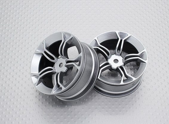 Scala 1:10 di alta qualità Touring / Drift Wheels RC 12 millimetri Hex (2pc) CR-MP4s