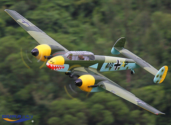 Durafly ™ Messerschmitt Bf.110 - 1200 millimetri (PNF)
