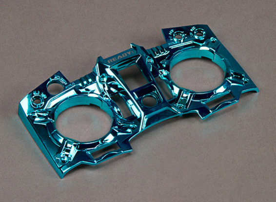 Turnigy 9XR Trasmettitore maschera personalizzata - Blue Metallic