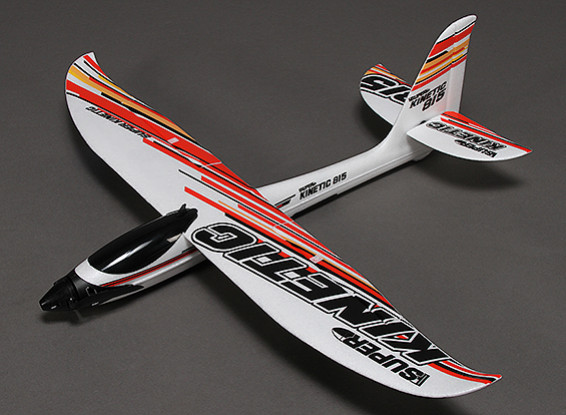 Super Kinetic Aerobatic Sport Glider Airplane EPO 815 millimetri (PNF)