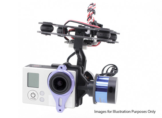 Tarocchi T-2D GoPro 3 Brushless fotocamera Gimbal e ZYX22 controller