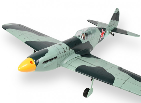 Mig-3 caccia sovietico Balsa GP / EP 1570 millimetri (ARF)