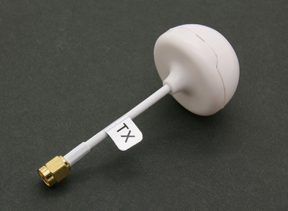 5.8GHz circolare polarizzata antenna con coperchio per il trasmettitore (RP-SMA) (RHCP)