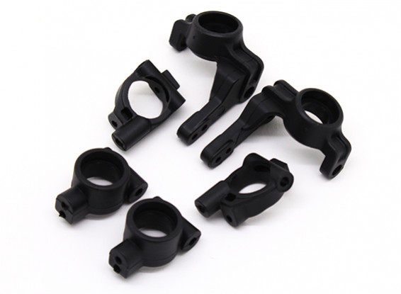 Staffa C, Steering Knuckle Arms, Bearing Holder - BSR corsa BZ-222 1/10 2WD che corre carrozzino
