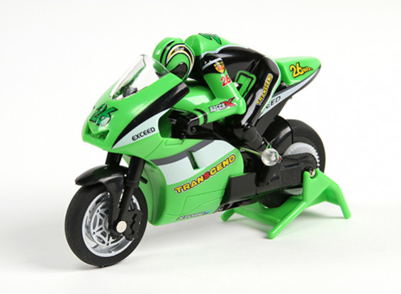 Allegro Micro Sport Bike 1/20 ° della scala del motociclo (RTR) (verde)