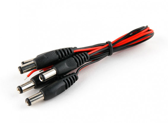 2,1 millimetri DC Plug Power con 15 centimetri di piombo (5pcs)