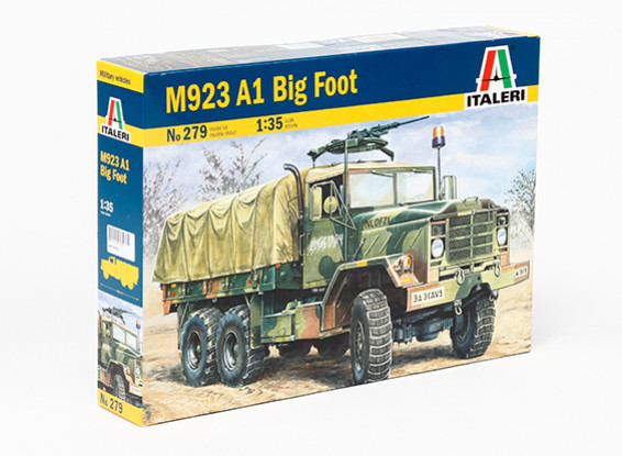 Italeri 1/35 Scala M923 A1 Kit modello di veicolo "Big Foot"