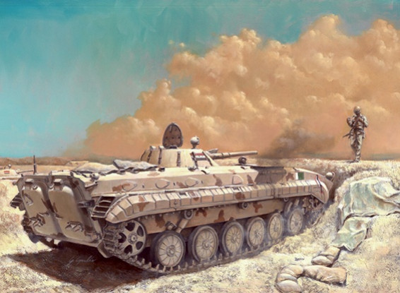 Italeri 1/35 Scale Kit BMP-1 Resina Modello