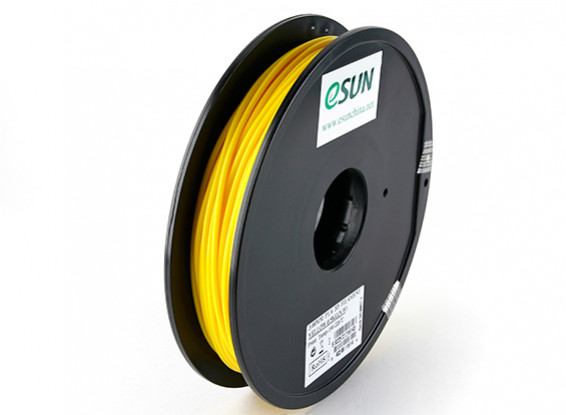 ESUN 3D filamento stampante 3 millimetri giallo PLA 0.5KG Spool