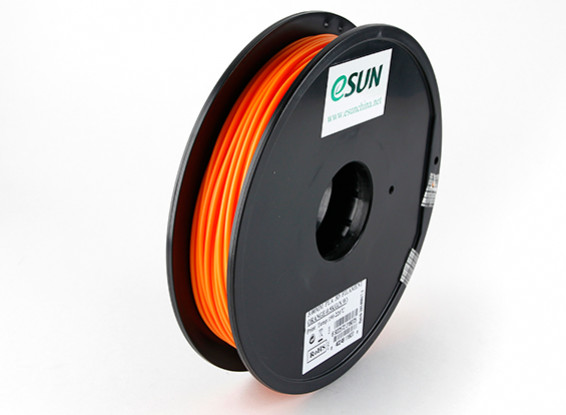 Stampante 3D ESUN filamento arancione 3 millimetri PLA 0.5KG Spool