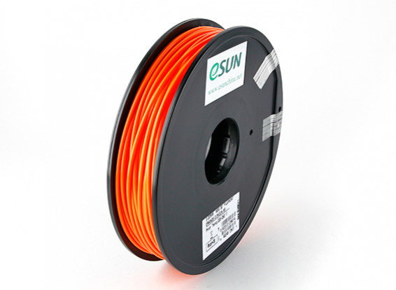Stampante 3D ESUN filamento arancione 3 millimetri ABS 0.5KG Spool