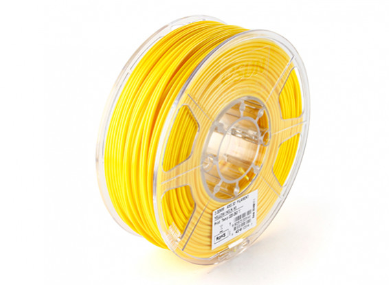 ESUN 3D filamento stampante 3 millimetri giallo ABS 1KG Rotolo