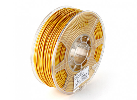 Filament stampante ESUN 3D Oro 3 millimetri ABS 1KG Rotolo