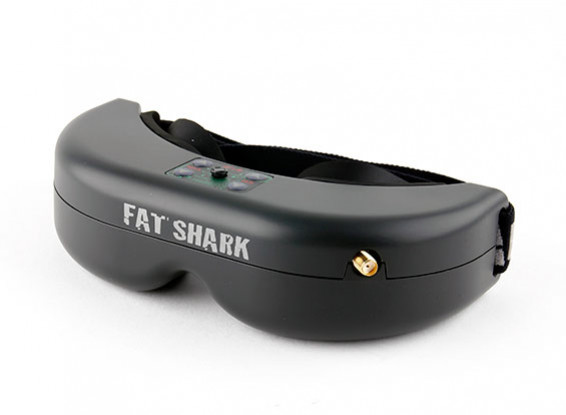Fatshark teletrasporto V3 RTF FPV auricolare del sistema w / Fotocamera e 5.8G TX