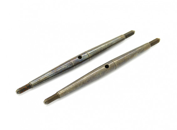 Trackstar 1/10 molla in acciaio Turnbuckle M3x75 (2 pezzi)
