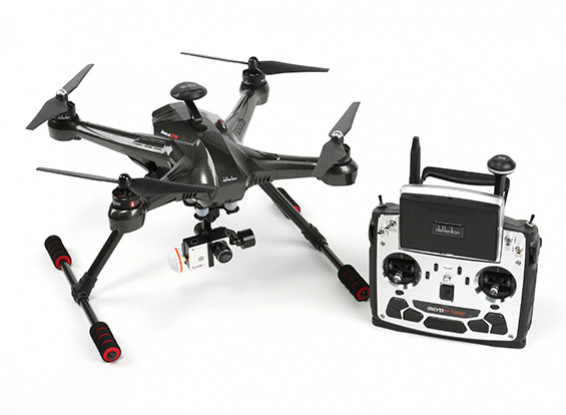 Walkera Scout X4 FPV Quadcopter con Devo F12E, G-3D giunto cardanico, iLookplus (Ready per volare)