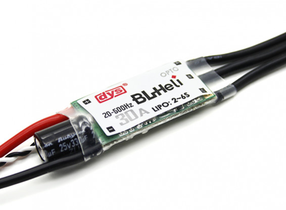 DYS 30Amp Mini Opto BLHeli multi-rotore di controllo elettronico della velocità (BLHeli Firmware) SN30A
