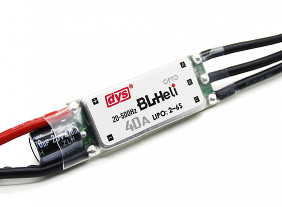 DYS 40Amp Mini Opto BLHeli multi-rotore di controllo elettronico della velocità (BLHeli Firmware) SN40A