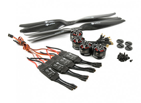 LDPOWER D450 Power System Multicopter 2810-720kv CW / CCW (12 x 5,5) (4 Pack)