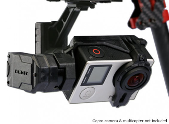 Tarot GOPRO T4-3D 3 assi brushless Camera giunto cardanico
