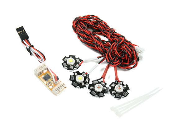Sistema Quanum Quadcopter di navigazione LED