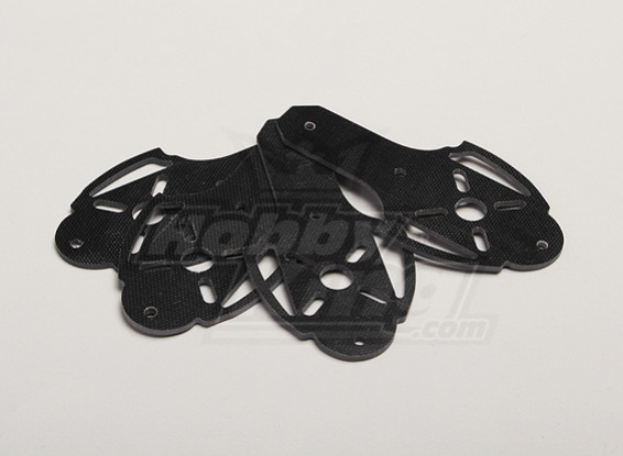 Dipartimento Funzione Pubblica X525 V3 fibra di vetro Motor Mount (4pcs / bag)