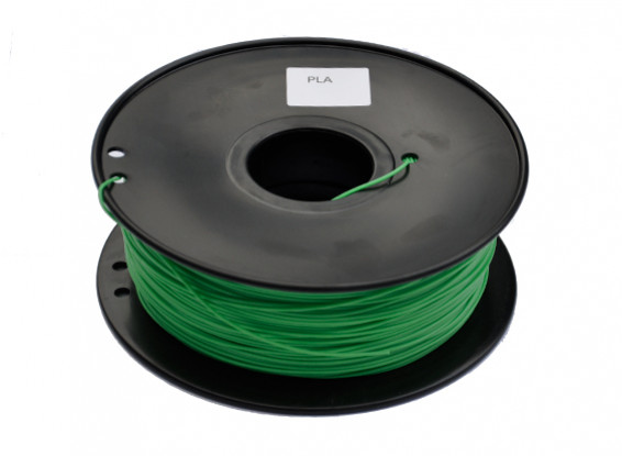 Dipartimento Funzione 3D filamento stampante 1,75 millimetri PLA 1KG spool (verde)