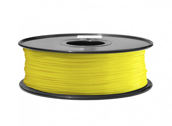 Dipartimento Funzione 3D filamento stampante 1,75 millimetri ABS 1KG spool (giallo)