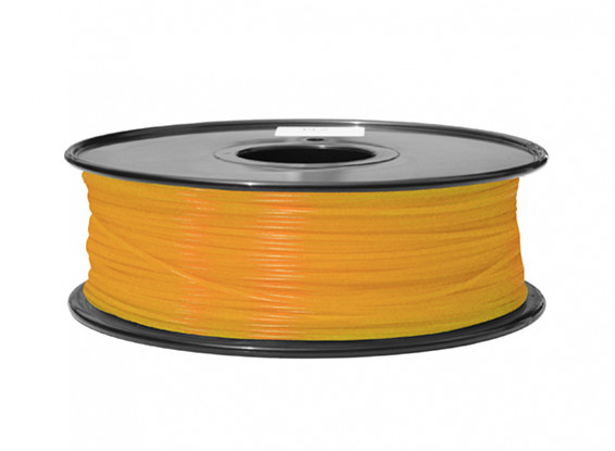 Dipartimento Funzione 3D filamento stampante 1,75 millimetri ABS 1KG spool (fluorescente arancione)