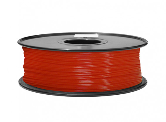 Dipartimento Funzione 3D filamento stampante 1,75 millimetri ABS 1KG spool (Fluorescent Red)