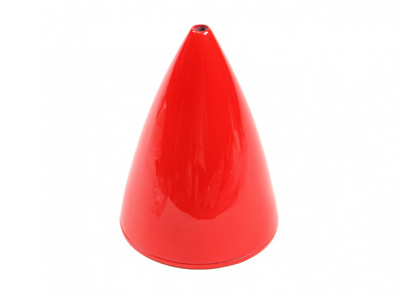 Fibra di carbonio Spinner 3.5 "High Gloss Red
