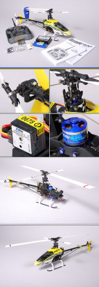 E-Flite Blade 400 Helicopter 3D & spettro DX6i (modalità 2)