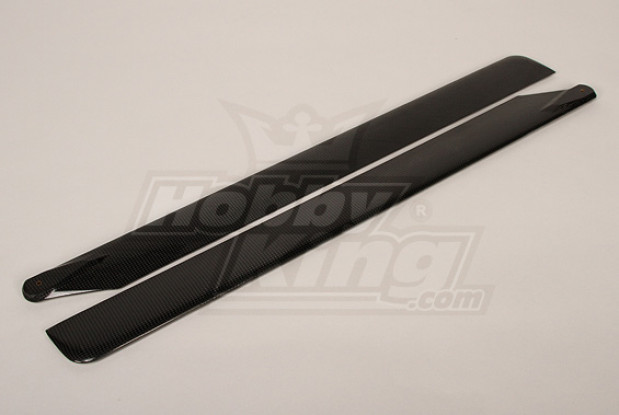 In fibra di carbonio Turnigy Main Blade 700 millimetri (1pair)