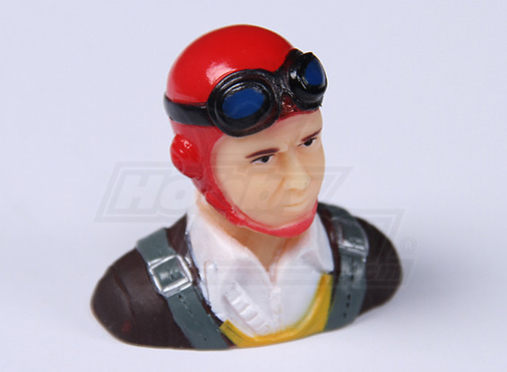 Parkfly Classic Era Pilot (Red) (H37 x L40 x D22mm)