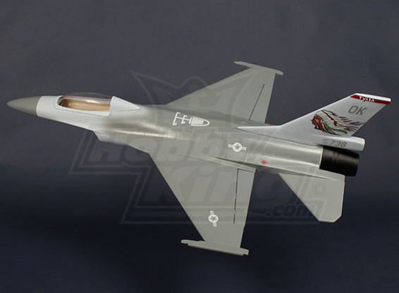 70 millimetri FES Fighter Jet - in fibra di vetro 620 millimetri (ARF)