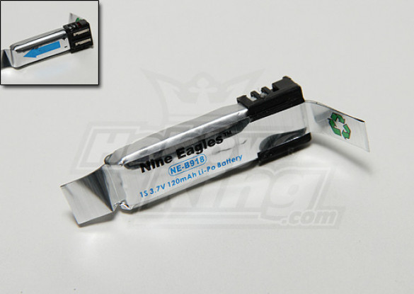 S-Pro FP II 120mAh 1S batteria (VERO)