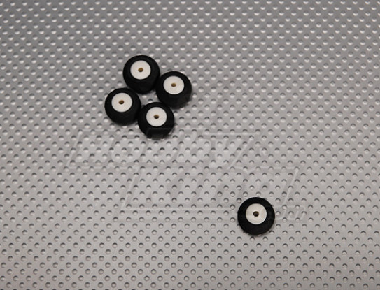 Piccola ruota diametro: 16 millimetri Larghezza: 10mm (5pcs / bag)