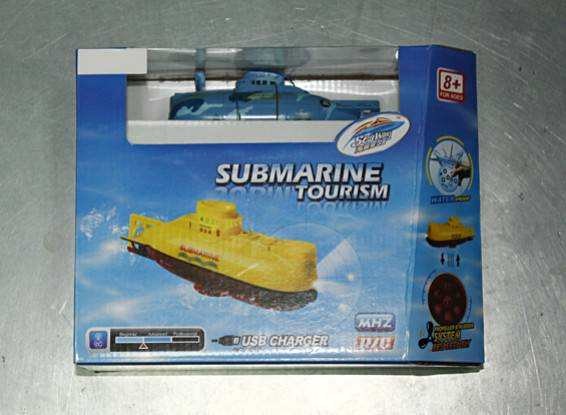 SCRATCH / DENT - 6CH miniatura RC Submarine (40MHz)