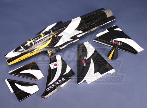 T-50 70 millimetri EDF Jet (nero Kit)