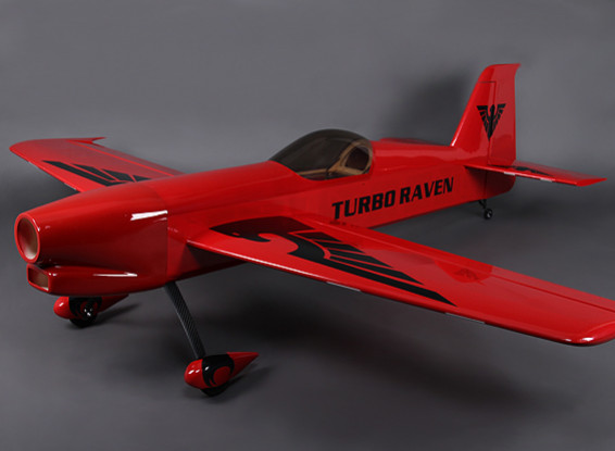 Turboraven 30cc 1.900 millimetri gas w / Carbon Fiber carrello di atterraggio (ARF)
