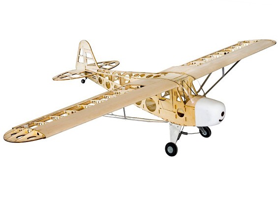 Piper J-3 Cub Balsa Wood RC Airplane Laser Cut Kit 1800mm (70")