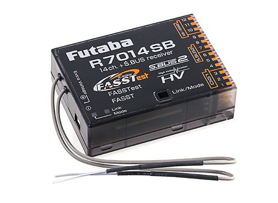 Futaba R7014SB  2.4GHz 14-Channel FASSTest/FASST Receiver