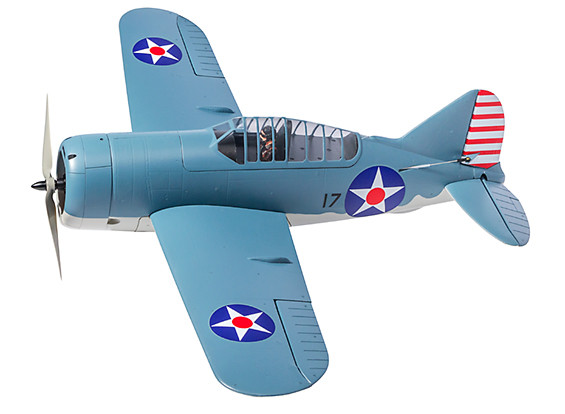 人気ブランドバ40代 920mm Buffalo F2A Brewster Durafly (36”) WW2 (Early PNF 組立キット（電動）