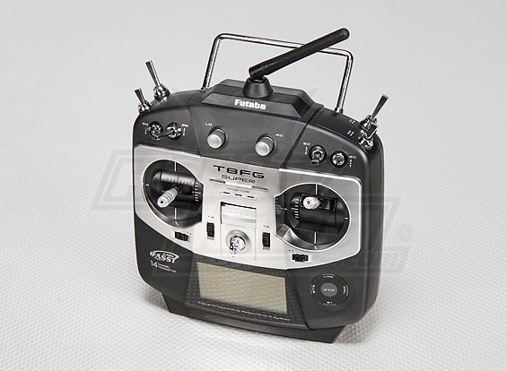 Futaba T8FG Trasmettitore Super 14CH w / R6208SB 2,4 GHz