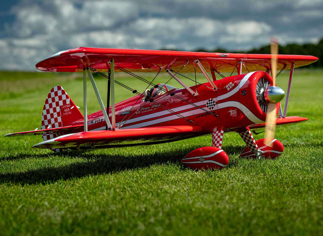 Kingcraft Limited Edition (ARF) Super Stearman 1400mm (Balsa/Ply