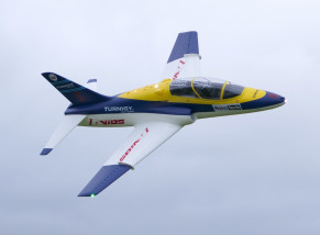 HobbyKing Sports Hawk "ARF-Plus" Jet EDF 105mm con Retrattori, Servocomandi e Luci LED