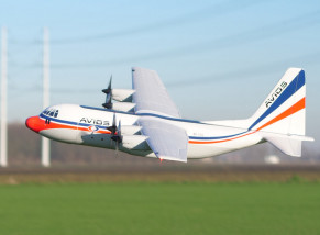 Avios (PNF) C-130 V2 Turboelica per Bilancia da Carico Civile con Retrattili e Alette EPO (1600mm)