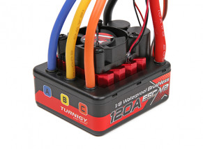 Trackstar 1 / 8th Brushless Sensorless 120A impermeabile ESC V2